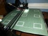 Printing a bed levelness test after changing to a 0.5 inch Lexan bed.jpg